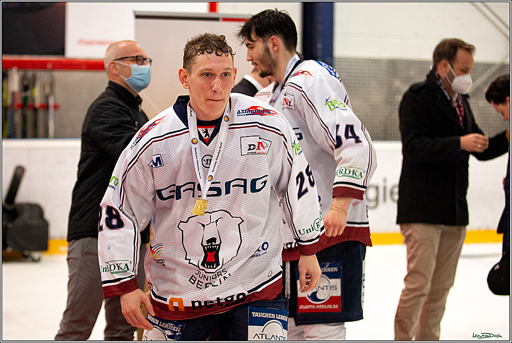 U20- DNL; Koelner Junghaie- Eisbaeren Juniors Berlin; Koeln, 27.03.2022